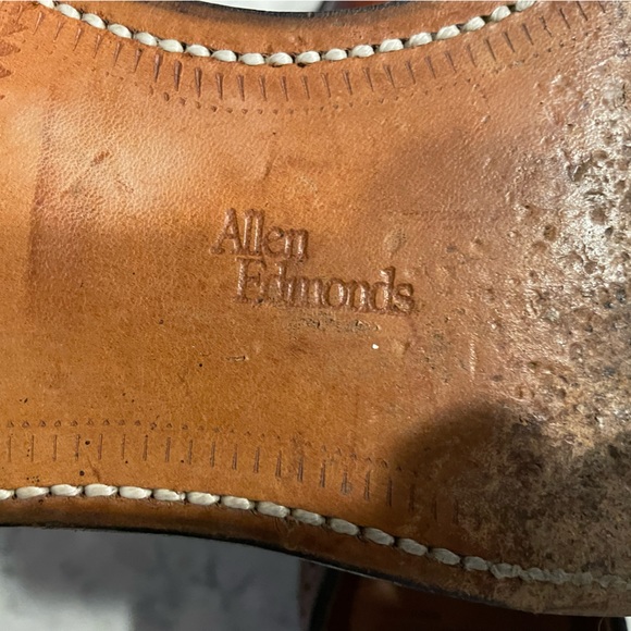 Allen Edmonds unique brogues MacNeils sz 11 A longwing barely worn US made SALE! - Picture 10 of 16